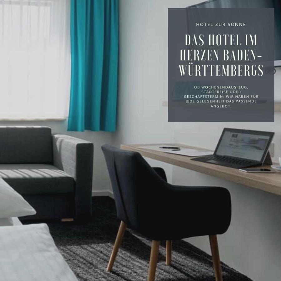 Hotel Zur Sonne Bodelshausen エクステリア 写真